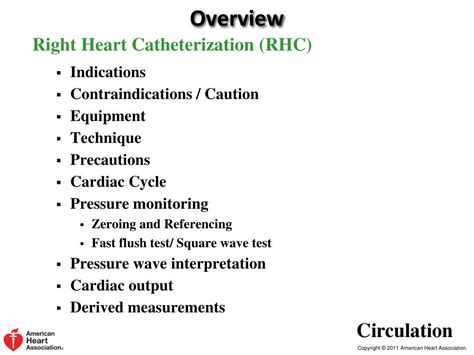 PPT - Right Heart Catheterization PowerPoint Presentation, free ...