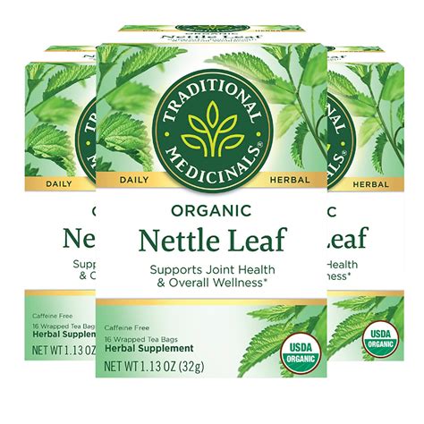 Amazon Traditional Medicinals Organic Nettle Leaf Herbal Tea