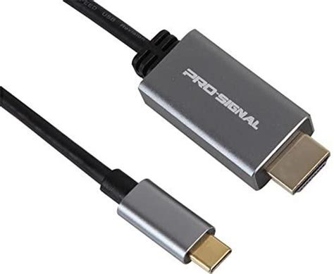 Pro Signal Przew D Usb C Na Hdmi M Czarny Opinie I Ceny Na