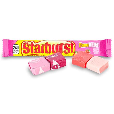 Starburst Fave Reds Fruit Chews 58g International Snacks And Treats