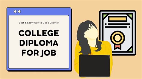 Need a Copy of College Diploma for Job? Find the Easiest Way Here!