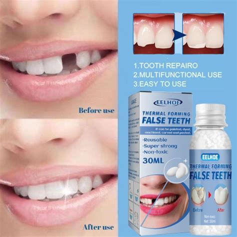 AttractionDenture Filling Solid Gel Moldable Dental Glue Makeup