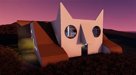 Cat-Shaped House - Prefabs - Codefling