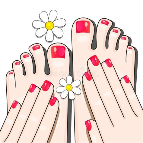 Pedicure Vector Stock Illustrations 4197 Pedicure Vector Stock