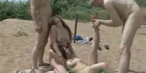 Public Nude Beach Swinger Sex Outdoors Tnaflix