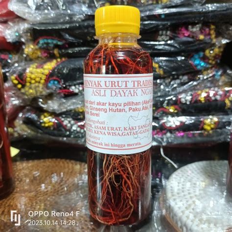 Jual Minyak Gosok Dayak Cap Perisai Mandau Di Lapak Baihaki Herbal