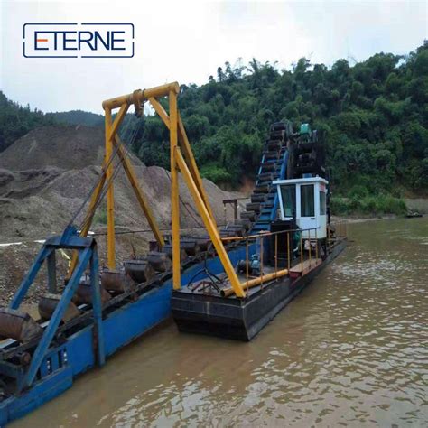 M Depth M Sand Gold Chain Bucket Dredger Sand Dredging Machine