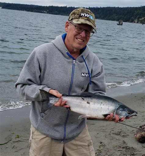 South Puget Sound Salmon Fishing Reports Unique Fish Photo