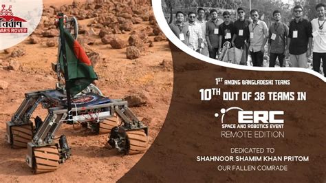 India's Mars Rover Manipal Makes Mark at European Rover Challenge 2023