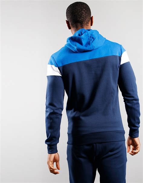 Ellesse Hugo Hoodie Navy Terraces Menswear