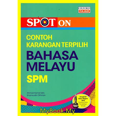 Myb Buku Rujukan Nota Spot On Contoh Karangan Terpilih Bahasa Melayu