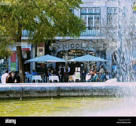 Cafe Nicola Lisbon Portugal Hi Res Stock Photography And Images Alamy