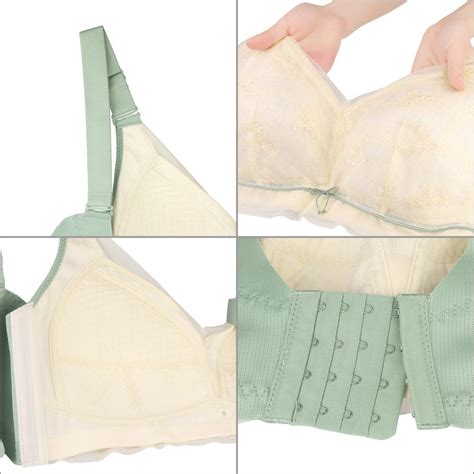 Agnes Orinda Women S Plus Size Unlined Full Figure Lace Soft Piece Lingerie Set Light Green