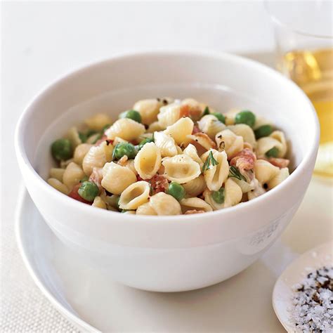 Pasta Shells With Peas And Ham Recipe Amy Tornquist