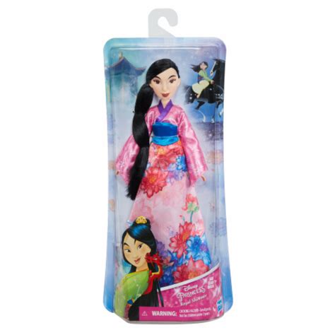 Hasbro Disney Princess Royal Shimmer Mulan Doll Pink 1 Ea Kroger