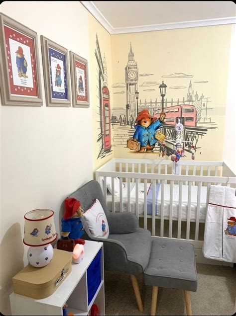 Paddington Bear Nursery Decorar Habitacion Bebe Decoración De Unas