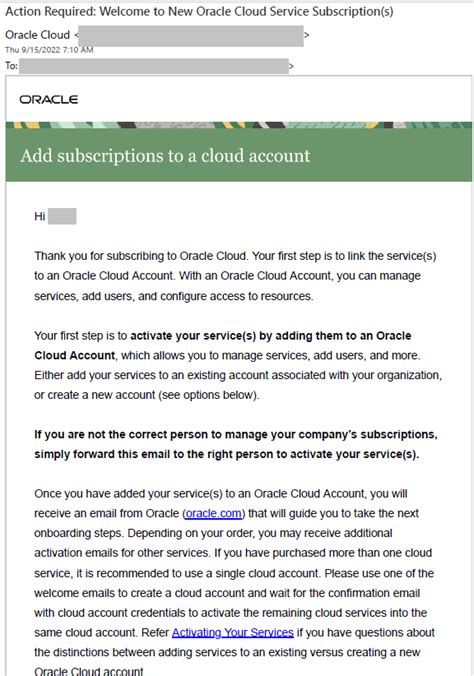 Activate the Universal Credits Subscription