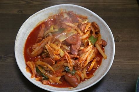 부대볶음배달 보글보글 의정부 부대찌개 부대볶음 맛있게 만들기 ♪ 네이버 블로그