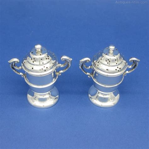 Antiques Atlas Pair Of Victorian Silver Trophy Pepperettes