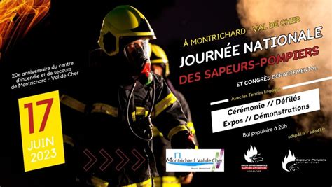 Journée nationale et congrès départemental des sapeurs pompiers SDIS 41