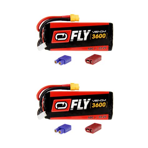 Venom Fly C S Mah V Lipo Battery With Uni Plug Xt