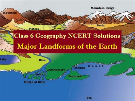 Ncert Solutions For Class Geography Chapter Major Landforms Of The