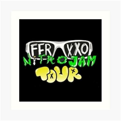 T Shirt Logo Ferxxo Nitro Jam Tour De Feid Official Feid Merch Art