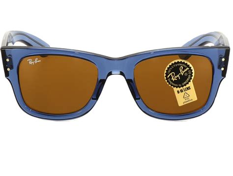 Rb0840s 668073 Lunette De Soleil Ray Ban Mega Wayfarer Crocodileye