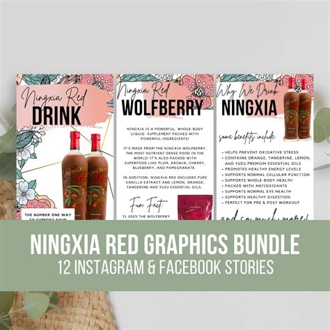 Pink Ningxia Red Make A Shift Daily Wellness Kit Graphics For Ig