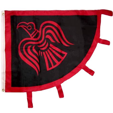 5' x 3' Viking Raven Flag | Norse / Nordic Ragnar Flags – Sons of Vikings