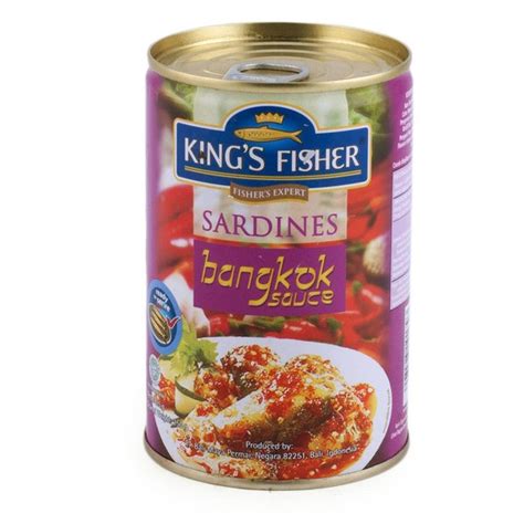 King Fisher Sardines Chili Sauce Sardines Bangkok Sauce Gram