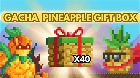 GACHA 40 GIFT BOX DAPET AURA APAKAH BERUNTUNG Growtopia