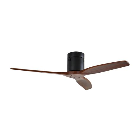 Lucande Deckenventilator Vindur Schwarz Holz Dc Leise Lampenwelt At