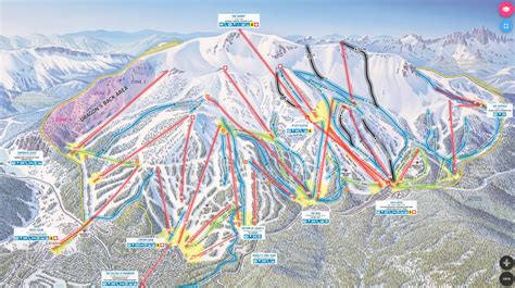 Mammoth Mountain Trail & Resort Maps | Project Powder