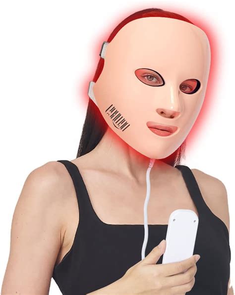 Amazon NEWKEY Red Light Therapy Mask For Face Wrinkles LED Face