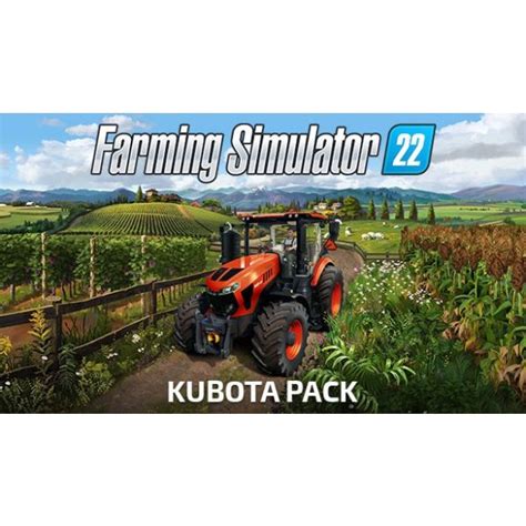 Farming Simulator 22 Kubota Pack Steam Digital Kuantokusta