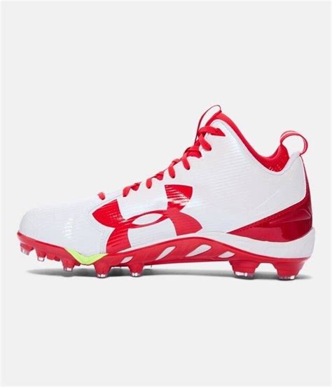 Under Armour Mens Ua Spine Fierce Mc Football Cleats White