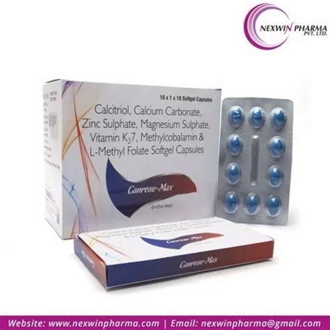 Calcitriol Calcium Carbonate Softgel Capsules At Rs Box