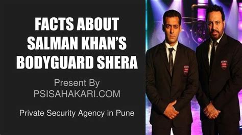 Ppt Facts About Salman Khan Bodyguard Shera You Dont Know Powerpoint Presentation Id7915769