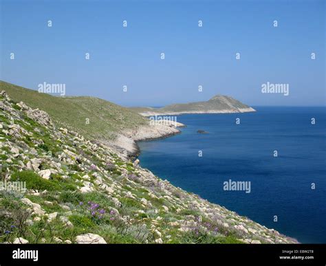 Coastal Landscape On Mani Peninsula At Cape Tenaro Greece Peloponnes