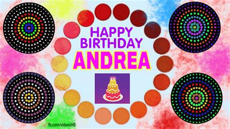 Happy Birthday ANDREA images gif