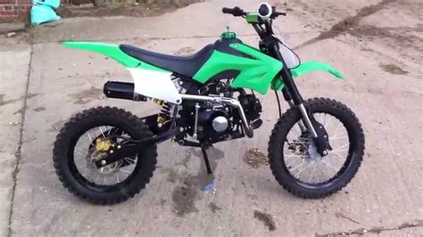 Loncin 125cc pit bike - YouTube
