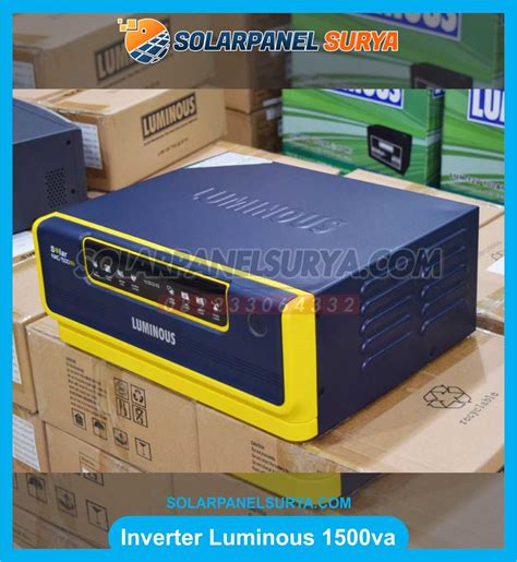 Jual Inverter Luminous Solar Hybrid Va Pure Sine Wave Solarpanelsurya