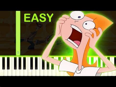 Squirrels In My Pants Phineas And Ferb Easy Piano Tutorial Youtube