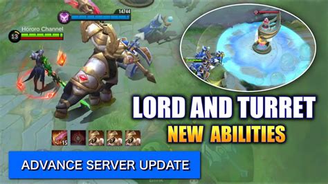 LORD NEW ABILITIES AND ALL NEW BATTLEFIELD CHANGES MOBILE LEGENDS