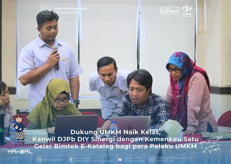 Dukung Umkm Naik Kelas Kanwil Djpb Diy Sinergi Dengan Kemenkeu Satu