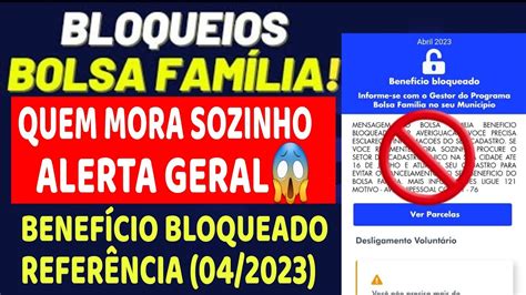 Bolsa Fam Lia Bloqueado Refer Ncia Quem Mora Sozinho Alerta