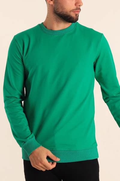 Benetton Ye Ili Regular Fit Basic Erkek Sweat Modam Zbir