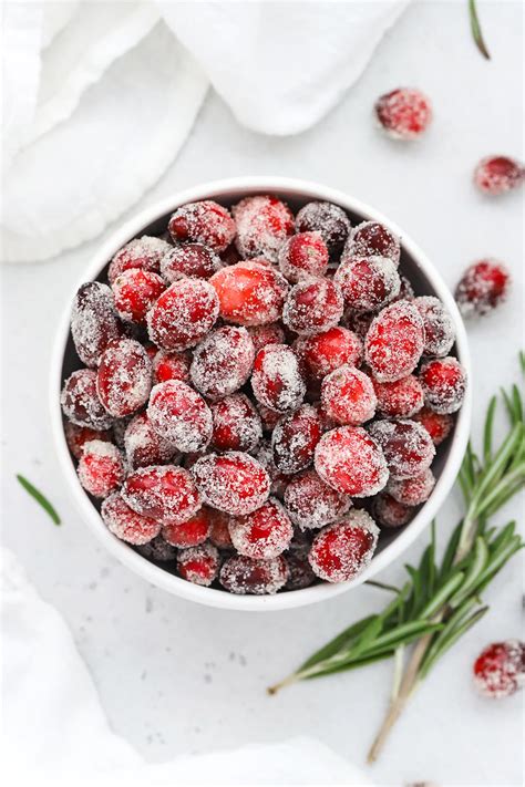 How To Make Sugared Cranberries Step By Step