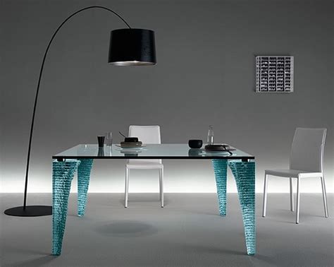 BUY the Fiam Atlas | Glass Dining Table, Desk with FREE SHIPPING ...